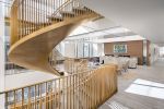 Continuous Bronze Curved Stair | Architecture by Amuneal | New York in New York. Item composed of steel