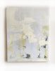 "Small Gray Texture" Original Painting | Oil And Acrylic Painting in Paintings by Jessalin Beutler. Item made of canvas compatible with contemporary style