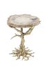 quercia 01 C LIMITED EDITION | Side Table in Tables by Bronzetto. Item made of oak wood & brass