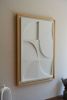 No. 119 Japandi Plaster Wall Relief - Scandinavian Decor | Wall Sculpture in Wall Hangings by Joseph A