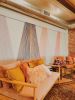 Fiber Art Installation | Macrame Wall Hanging in Wall Hangings by Tiffany Lusteg | Franciscan Gardens in San Juan Capistrano. Item composed of fiber
