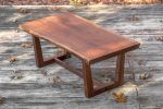 Live edge walnut coffee table | Tables by RealSimpleWood LLC