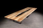 Custom Conference Tables | Tables by Urban Lumber Co. | Eugene, OR in Eugene. Item composed of wood and metal