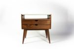 Aby | Nightstand in Storage by Curly Woods. Item composed of oak wood & wool compatible with mid century modern style