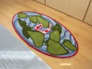 Dog Days Ripples - Tufted Wool Wall Hangings | Small Rug in Rugs by Tuft Love Studio. Item made of cotton with fiber