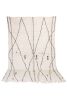 VINTAGE MOROCCAN BENI OUARAIN Rug | Area Rug in Rugs by Kechmara Designs. Item made of fabric with fiber