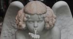 Redhead Angel | Sculptures by Cicero D'Ávila. Item composed of marble