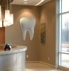 Parametric tooth wall decor for dental office | Wall Sculpture in Wall Hangings by ZDS. Item made of wood works with boho & minimalism style