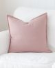Deco Pillow Cover With Buttons | Pillows by MagicLinen
