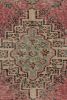 Vintage Zeki Müren Rug with Geometric Patterns and Medallion | Area Rug in Rugs by Rug and Kilim