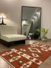 Copper Woven Rug | Area Rug in Rugs by Weaver. Item in boho or country & farmhouse style