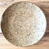 Shallow Speckled Bowl | Ceramic Plates by cursive m ceramics