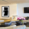 The Exquisite Language of Abstraction | Prints by Linda lhermite. Item made of wood with canvas works with minimalism & contemporary style