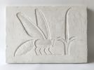 Bee and the flower | Wall Sculpture in Wall Hangings by Igor Petrushov. Item composed of granite in minimalism or mediterranean style