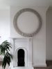Endlessly Ours III | Tapestry in Wall Hangings by Saskia Saunders | Treehouse Hotel London in London. Item composed of birch wood and cotton in minimalism or contemporary style