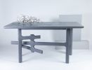 IXIA Desk Red Oak By Daniel Couttolenc | Tables by Daniel Couttolenc. Item composed of oak wood in boho or minimalism style