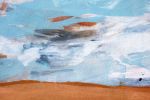 At the Edge of an Ocean | Oil And Acrylic Painting in Paintings by Simona Gocan. Item composed of canvas in contemporary style