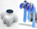 Swell Vase | Vases & Vessels by Esque Studio. Item made of glass works with mid century modern & eclectic & maximalism style