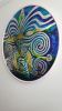Convex Tangaroa Tiki #6 | Mixed Media by Frederick Worrell Art and Design. Item composed of glass and synthetic