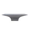 "Sicorace" Travertine marble coffee table for living room | Tables by Carcino Design. Item made of marble works with minimalism & contemporary style