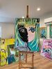Tell Me Your Secrets | Sold | Oil And Acrylic Painting in Paintings by Aleea Jaques ,