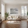 Hiver | Oil And Acrylic Painting in Paintings by Sophie DUMONT.. Item compatible with minimalism and contemporary style