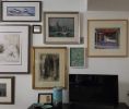 Palm Springs Modern | Oil And Acrylic Painting in Paintings by Reade C Gloeckner Fine Art. Item made of synthetic