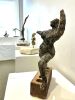 Warrier Venus | Sculptures by Catharina Goldnau Ceramics. Item made of wood with steel