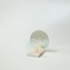 Onnda Flame Concentric S Blaze - Dichroic Glass Marble | Candle Holder in Decorative Objects by Catrinel Săbăciag. Item made of marble & glass compatible with mid century modern and contemporary style