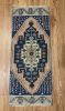 Hand-woven Turkish Rug Doormat| 1.4 x 3.2 | Small Rug in Rugs by Wool and Rug. Item composed of wool in boho or contemporary style