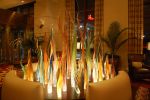 Electric Grasses "Reed Series" | Sculptures by Chris Nordin Studios | Cleveland Marriott Downtown at Key Tower in Cleveland