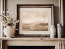 Neutral Abstract Landscape Art Print | Prints by Melissa Mary Jenkins Art. Item made of paper works with contemporary & country & farmhouse style