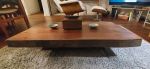 Oregon Black Walnut Coffee Table, Ceremonial Tea Table | Tables by SjK Design Studios. Item made of walnut works with minimalism & contemporary style