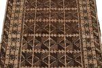 Antique Baluch Persian rug in Beige-Brown Geometric Pattern | Area Rug in Rugs by Rug and Kilimareaar