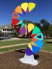 Sculpture #3-1 | Public Sculptures by Abedin Fine Art. Item composed of steel
