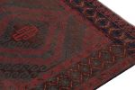 Rug & Kilim's Baluch Tribal Rug in Red, Blue and Brown | Area Rug in Rugs by Rug and Kilim