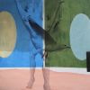 Beauty and the Inner Beast#5 | Oil And Acrylic Painting in Paintings by silvia poloto. Item made of canvas & synthetic compatible with contemporary and modern style