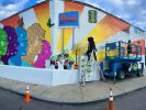 Olneyville Tufts Community Mural | Street Murals by AGONZA
