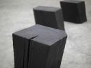 Charcoal Blocks | Coffee Table in Tables by Yvonne Mouser. Item made of wood