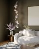 Dune 8 Vertical Line Pendant Light | Chandeliers by MOSS Objects. Item made of metal works with contemporary & japandi style