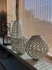 Teardrop Oval Lace Vessel | Vase in Vases & Vessels by Lynne Meade. Item composed of ceramic