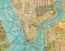 Manhattan Map | Limited Edition Print | Multiple Sizes Available | Art & Wall Decor by Seth B Minkin Fine Art | Seth B Minkin Studio + Showroom in Boston