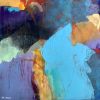 "Deep Thoughts" | Oil And Acrylic Painting in Paintings by Pamela K Beer Contemporary Fine Art. Item made of birch wood & synthetic