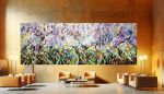 Big Spring | Oil And Acrylic Painting in Paintings by Puliafico Antonino. Item composed of canvas in contemporary or modern style