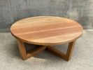 Modern Round Coffee Table | Tables by Marco Bogazzi. Item made of oak wood compatible with contemporary and modern style