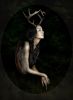 The Horned Deity | Photography by Alice Zilberberg | Forest Hill in Toronto. Item composed of paper