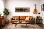 Soundwave No. 2 – Reclaimed Wood Soundwave Wall Sculpture | Wall Hangings by Craig Forget. Item composed of wood in mid century modern or contemporary style