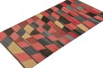 Vintage Persian Kilim in Polychromatic Geometric Patterns | Area Rug in Rugs by Rug and Kilim