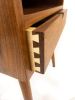 Solid Walnut Nightstand / Bedside Table | Tables by ColombeFurniture. Item made of maple wood