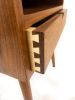 Solid Walnut Nightstand / Bedside Table | Tables by ColombeFurniture``. Item made of maple wood